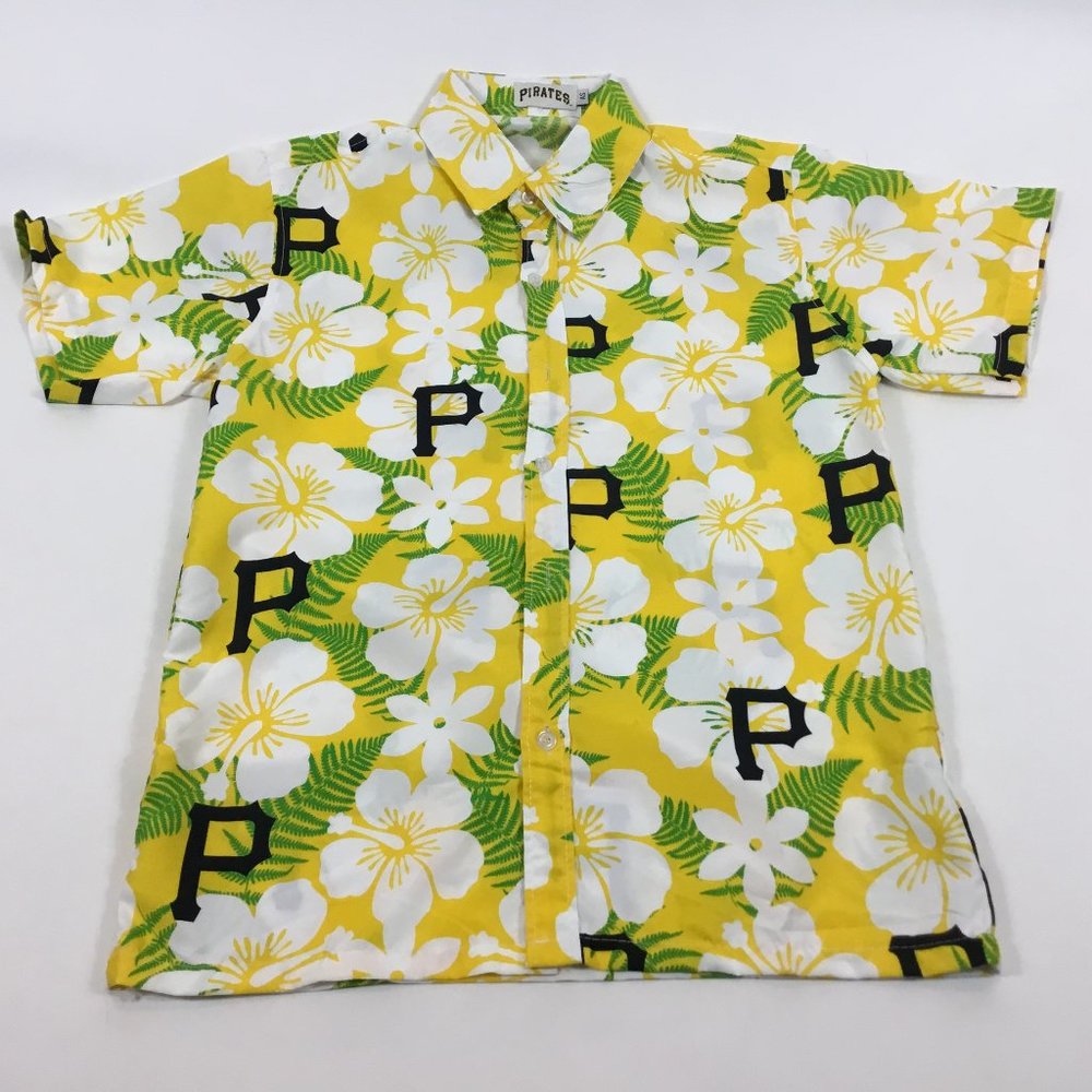 (NWT) Pittsburgh Pirates Hawaiian Shirt